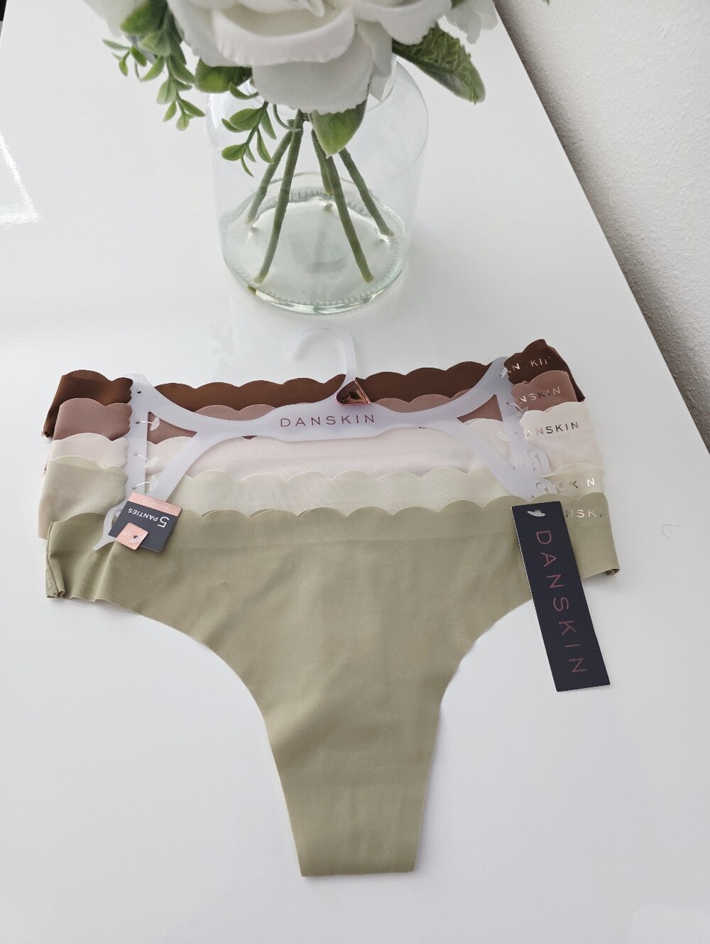 DANSKIN🍸 Brand New 5- Pack No Show Panties SIZE S